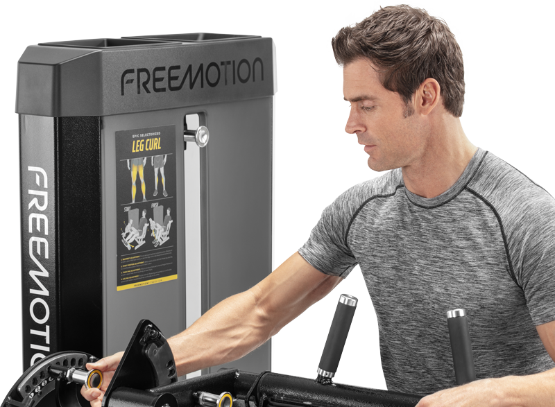 EPIC Selectorized Leg Curl - ES803