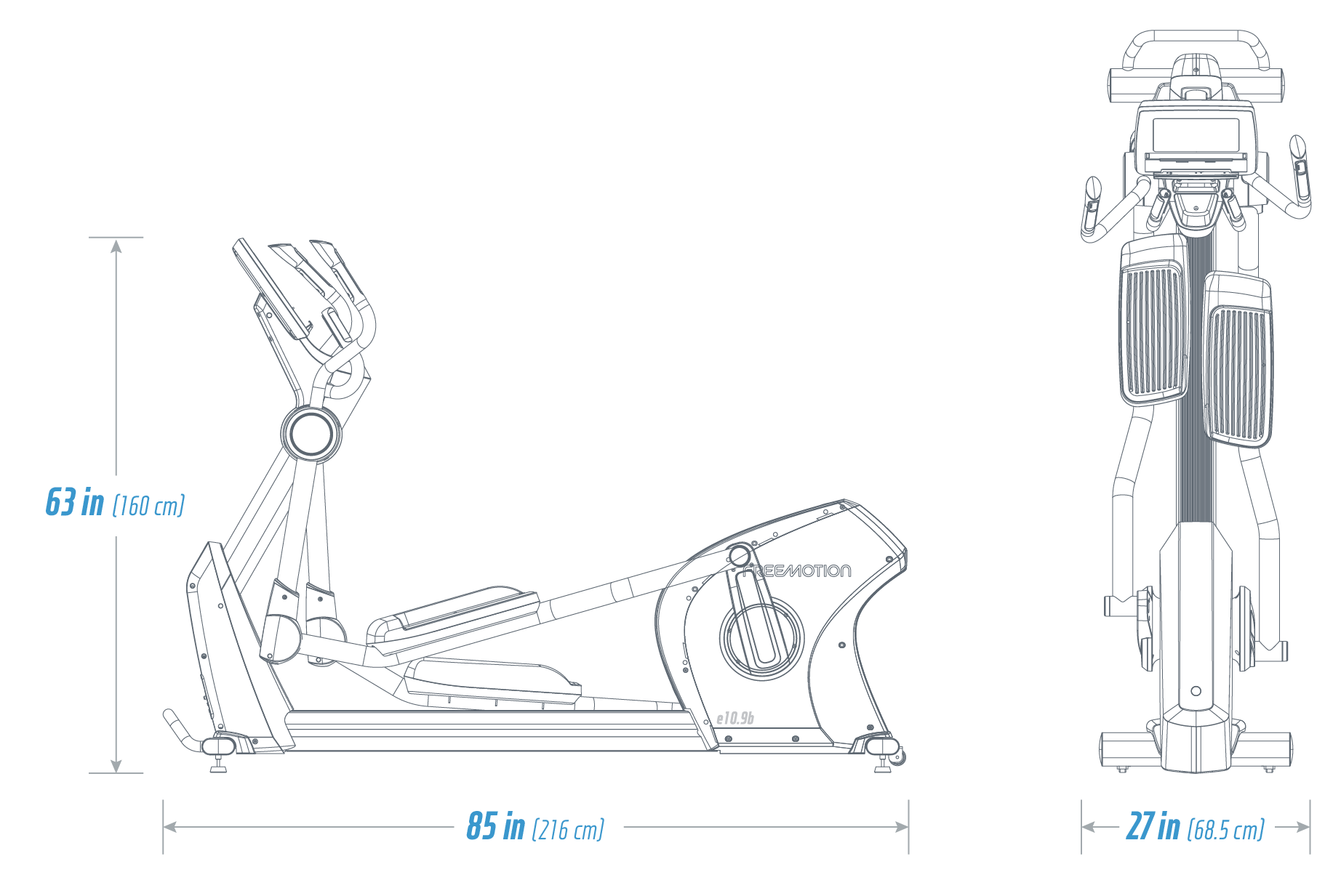 e10.9b Total Body Elliptical - FMEL84418