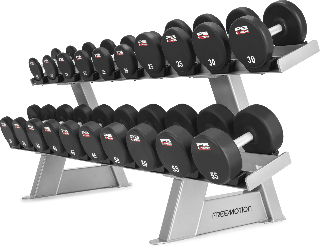 Twin Tier Dumbbell Rack