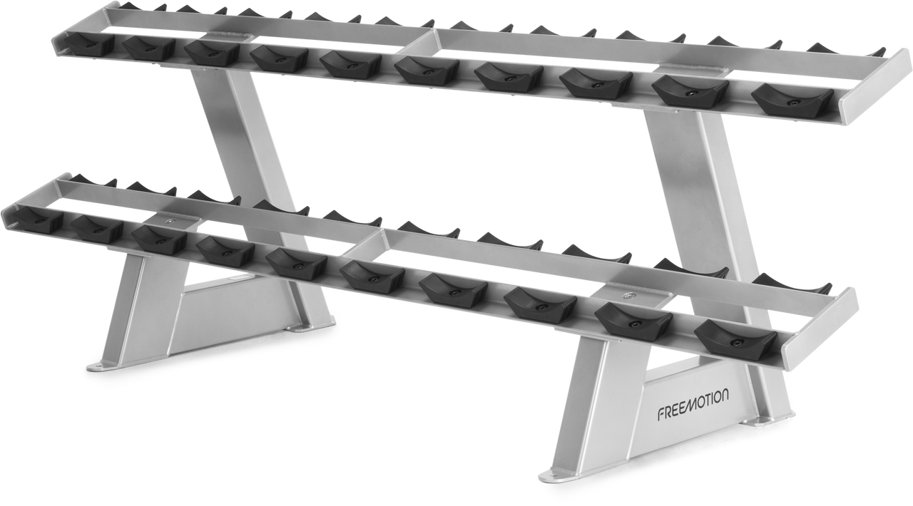 Twin Tier Dumbbell Rack