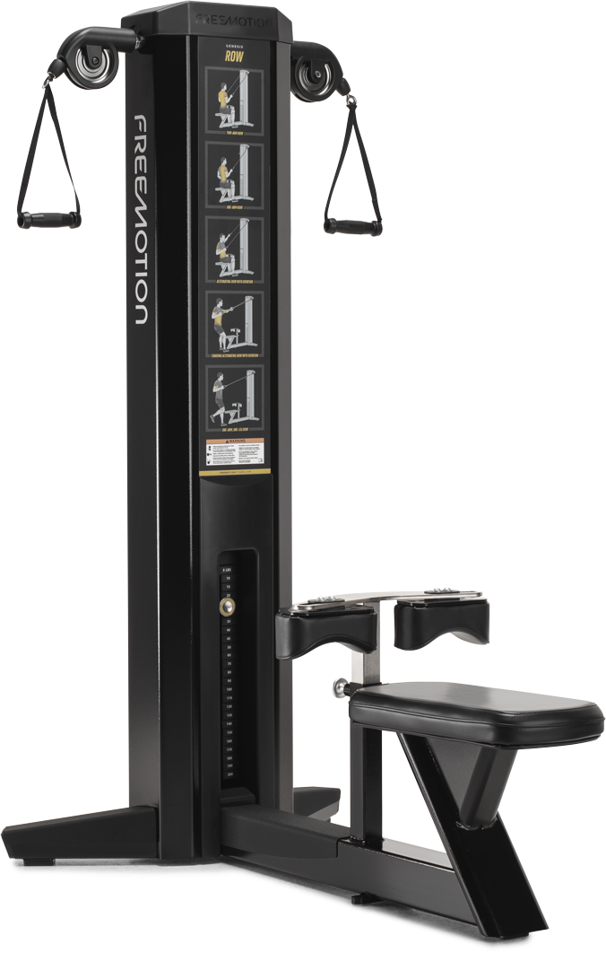 Epic Lat Pulldown Free Motion Rowing Machine GENESIS Row G604