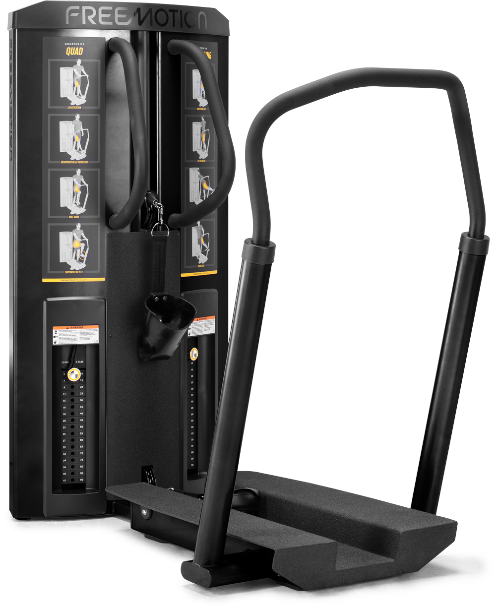 Quad and discount hamstring machine